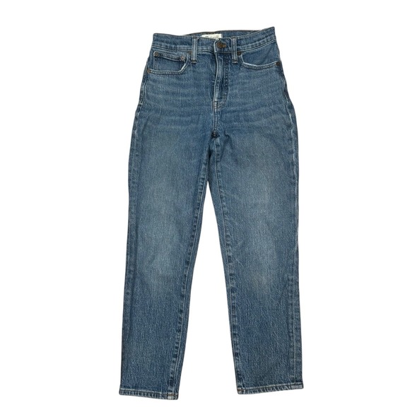 Madewell Classic‎ Straight Jeans in Coldbrook Wash Size 24 - Picture 2 of 11